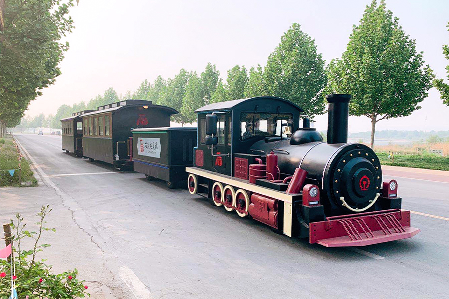 Tren de simulare mare de lux, fără șine