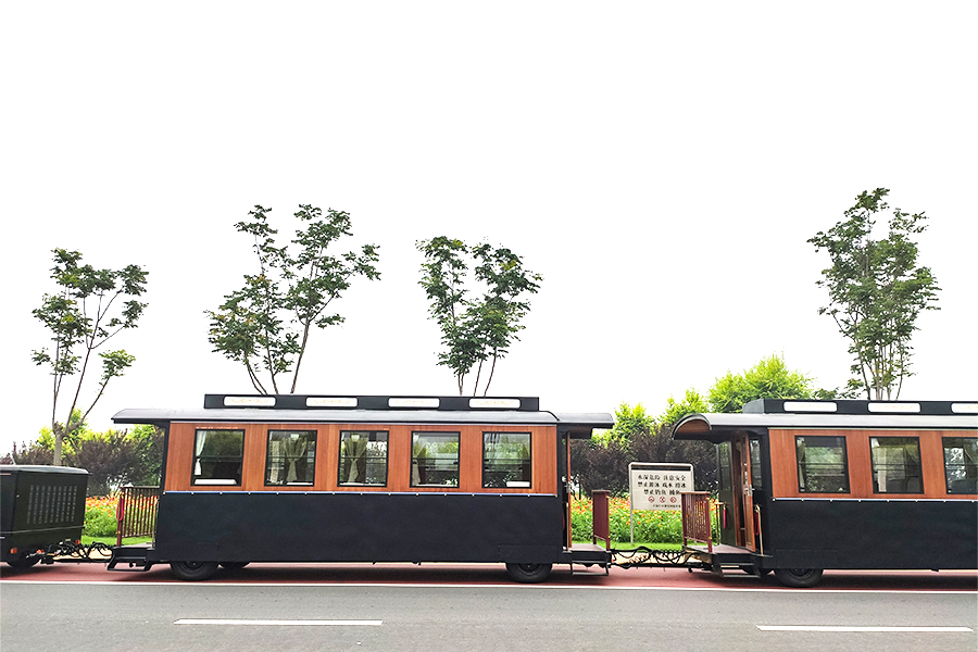 Tren de simulare mare de lux, fără șine