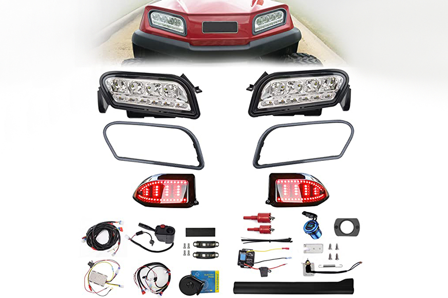 Kit de lumină LED Deluxe Plus (Fit Club Car Tempo)